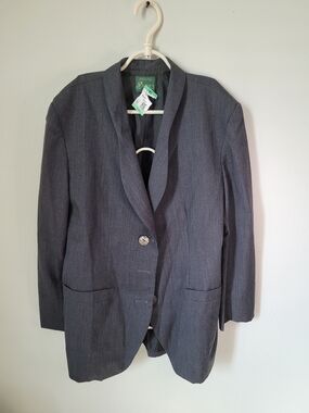 Laurie Gray Shawl Collar Blazer - Italian Made